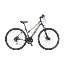 Neuzer X300 Női Cross Kerékpár fekete-fehér-zöld
