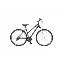 Neuzer X100 női Cross Kerékpár fekete-szürke-pink