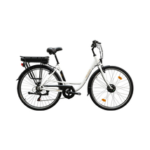 Neuzer Zagon E-Trekking MXUS női E-bike matt fehér-arany-fekete