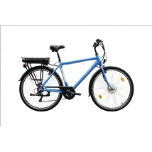 Neuzer Zagon E-Trekking MXUS férfi E-bike matt kék-fehér