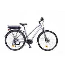 Neuzer Menton női E-bike ezüst/piros- szürke SHIMANO STEPS