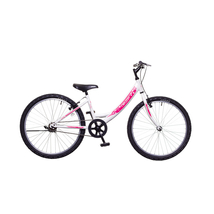 Neuzer Cindy 24 1s Gyerek Kerékpár fehér-fehér-pink
