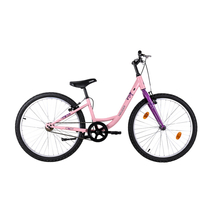 Neuzer City 24 1s Gyerek Kerékpár rózsaszín