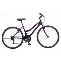 Neuzer Nelson 18 női Mountain Bike fekete-szürke-pink
