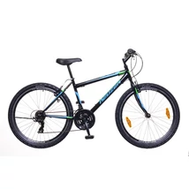 Neuzer Nelson 30 férfi Mountain Bike fekete-türkiz-neon zöld