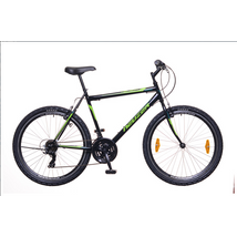 Neuzer Nelson 30 férfi Mountain Bike fekete-neon zöld-zöld
