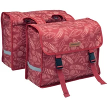 Newlooxs Kerékpáros Táska Fiori Dupla Forest piros 30L 37X12,5X33cm