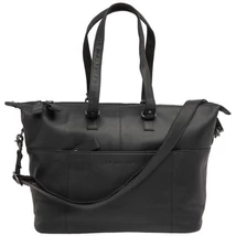 Newlooxs Kézitáska Verla Leather Fekete 21L 34X18X44Cm