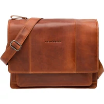 Newlooxs Kézitáska Fellini Leather Konyak 18L 40X15X32Cm