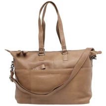 Newlooxs Kézitáska Verla Leather Konyak 21L 34X18X44Cm