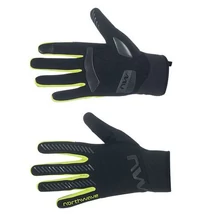 Northwave Kesztyű téli Active Gel hosszú fekete-fluo sárga