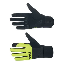 Northwave Kesztyű téli Fast Gel hosszú fekete-fluo sárga