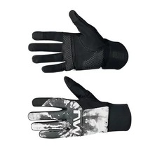 Northwave Kesztyű téli Fast Gel Reflex hosszú fekete/fényvisszaverős M