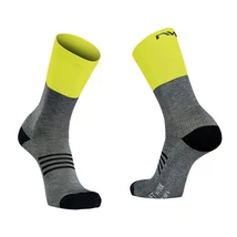 Northwave Zokni Extreme Pro High téli szürke-fluo sárga 