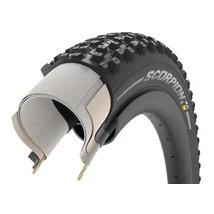 Pirelli Külső Scorpion™ MTB M XC Calssic 120 TPI Defektvédelem: ProWall Tubeless ready(belső nélküli) fold. 29&quot; x 2,2 fekete/beige