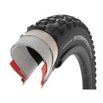 Pirelli Külső Scorpion™ E-MTB R(hátsó) 29&quot; x 2,6 (65-622) Tubeless ready(belső nélküli) fold., defektvédelem: HyperWALL™