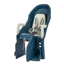 Polisport Hátsó Gyerekülés "Guppy Maxi+" Cfs, Csomagtartóra Szerelhető farmerkék/krém