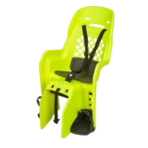 Polisport Hátsó Gyerekülés "Joy" CFS, Csomagtartóra Szerelhető neon sárga/sötétszürke