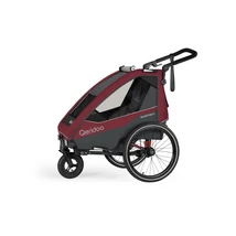 QERIDOO Kerékpár Utánfutó Sportrex 1 Cayenne Red