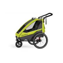 QERIDOO Kerékpár Utánfutó Sportrex 1 Lime Green