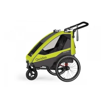 QERIDOO Kerékpár Utánfutó Sportrex 1 new Lime Green