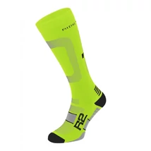 R2 Zokni POWER ATS21D/L-es magasszárú neonzöld kompressziós