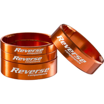 Reverse Korm.csap. Hézagoló szett (2db x 10mm 2db x 5mm) Alu-Ultra Light 1 1/8 narancssárga
