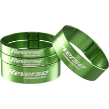 Reverse Korm.csap. Hézagoló szett (2db x 10mm 2db x 5mm) Alu-Ultra Light 1 1/8 zöld