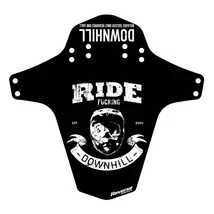 REVERSE Sárvédő MTB első teleszkóp merevítésére szerelhető Because Downhill (Black/White)