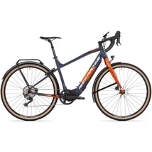 Rock Machine Gravelride INT e500 Touring Férfi Gravel E-bike /Gloss Metallic Navy/Orange/Silver/29x22.0&quot; (XL)