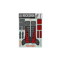 Rockshox Decal Kit Tld 35Mm Silver/Orange