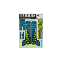 Rockshox Decal Kit Tld 35Mm Blue/Yellow