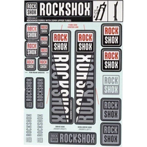Rockshox Decal Kit 35Mm Dc White