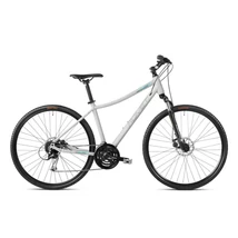 Romet Orkan 3 D 2023 női Cross Kerékpár szürke-türkiz