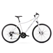Romet Orkan 4 D Lite 2023 női Cross Kerékpár fehér-sárga