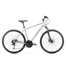 Romet Orkan 4 M 2023 férfi Cross Kerékpár ezüst-fekete