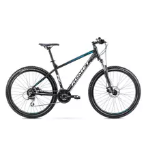 Romet Rambler R7.2 2023 férfi Mountain Bike fekete-türkiz-ezüst