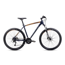 Romet Rambler R7.3 2024 férfi Mountain Bike sötétkék-narancs