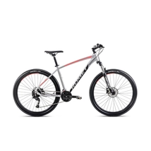 Romet Rambler R7.4 2024 férfi Mountain Bike ezüst-piros-grafit