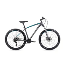 Romet Rambler R7.4 2024 férfi Mountain Bike grafit-ezüst-türkiz