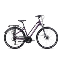 Romet Gazela 6 2024 női Trekking Kerékpár lila-pezsgő