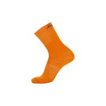 Santini Wool Fluo Orange zokni XS
