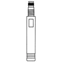 Schwalbe szelephosszabbító 31MM ALU menetes fekete 2DB