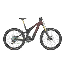 SCOTT Patron eRIDE 900 Ultimate férfi Fully E-bike raw carbon-candy red flakes-chrome S