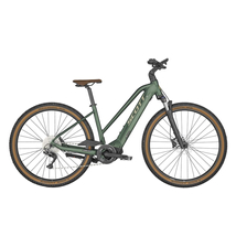 SCOTT Sub Cross eRIDE 10 női E-bike prism green gloss-black-chrome