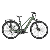 SCOTT Sub Active eRIDE 10 női E-bike prism green gloss-black-chrome