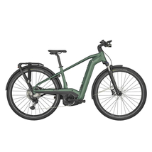 SCOTT Sub Sport eRIDE 10 férfi E-bike prism green gloss-black-chrome