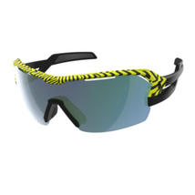 Scott Spur napszemüveg fekete/sárga zöld króm lencsével