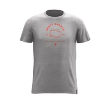 Scott 30 Casual slub férfi póló fehér