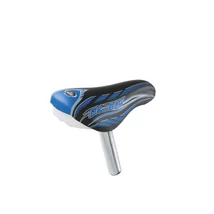 Selle Monte Grappa 451 BL OK GO fekete/kék csöves d:25.4mm gyerek 12-14